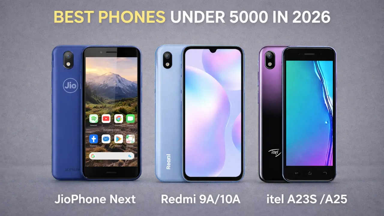 Best Phones Under 5000 in 2026
