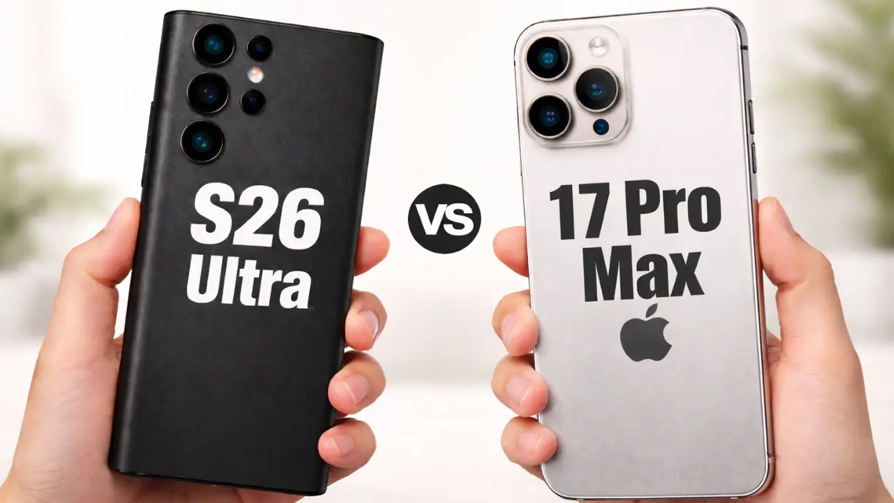 Samsung Galaxy S26 Ultra vs iPhone 17 Pro Max 2026