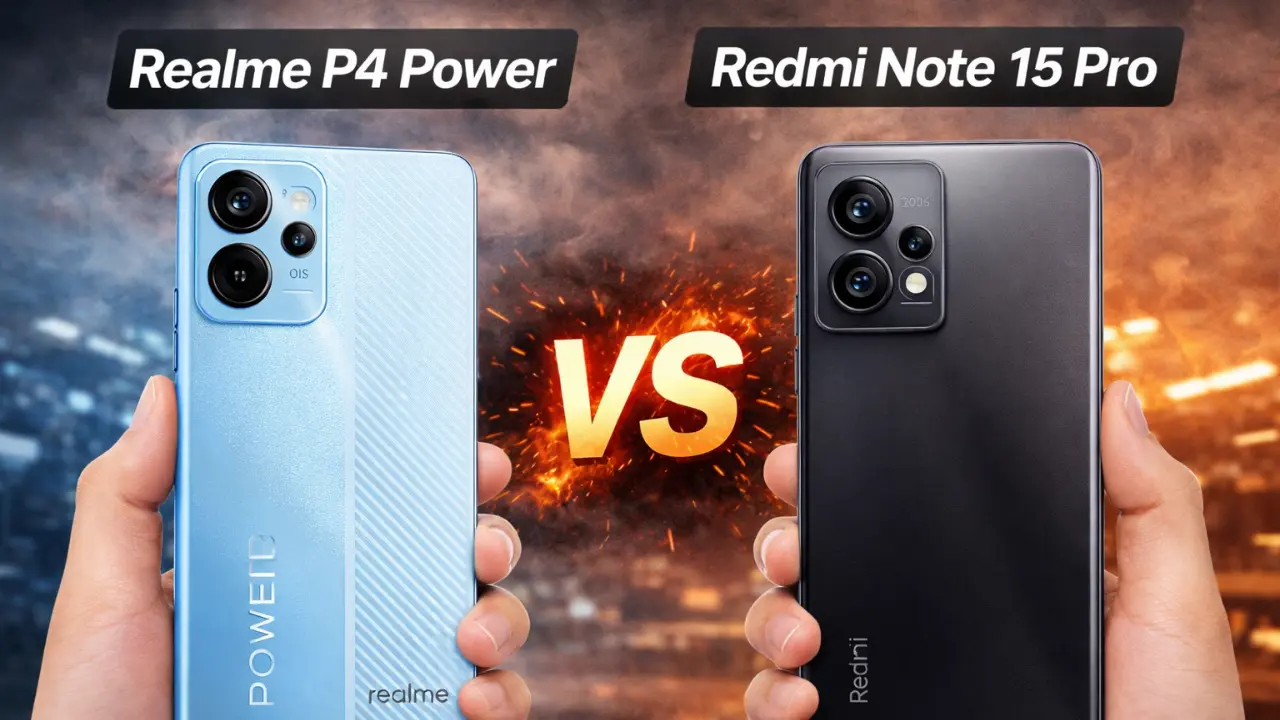Realme P4 Power vs Redmi Note 15 Pro 2026